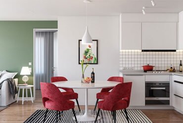 5 Unique Open Kitchen Designs with Dining Room for Compact Apartments