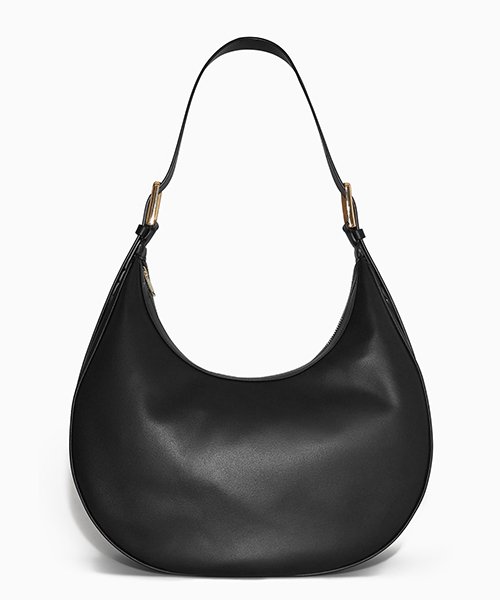 Crescent leather bag