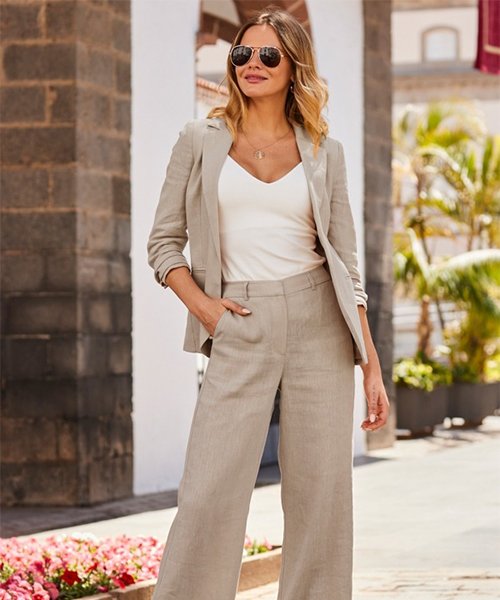Linen trousers