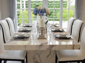 Marble dining table set designs for your home