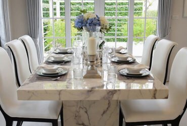 Marble dining table set designs for your home