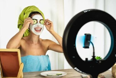 Social media marketing for skin care companies.