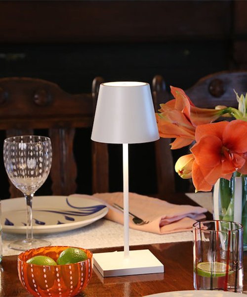 3) Poldina Pro Mini Portable Table Lamp